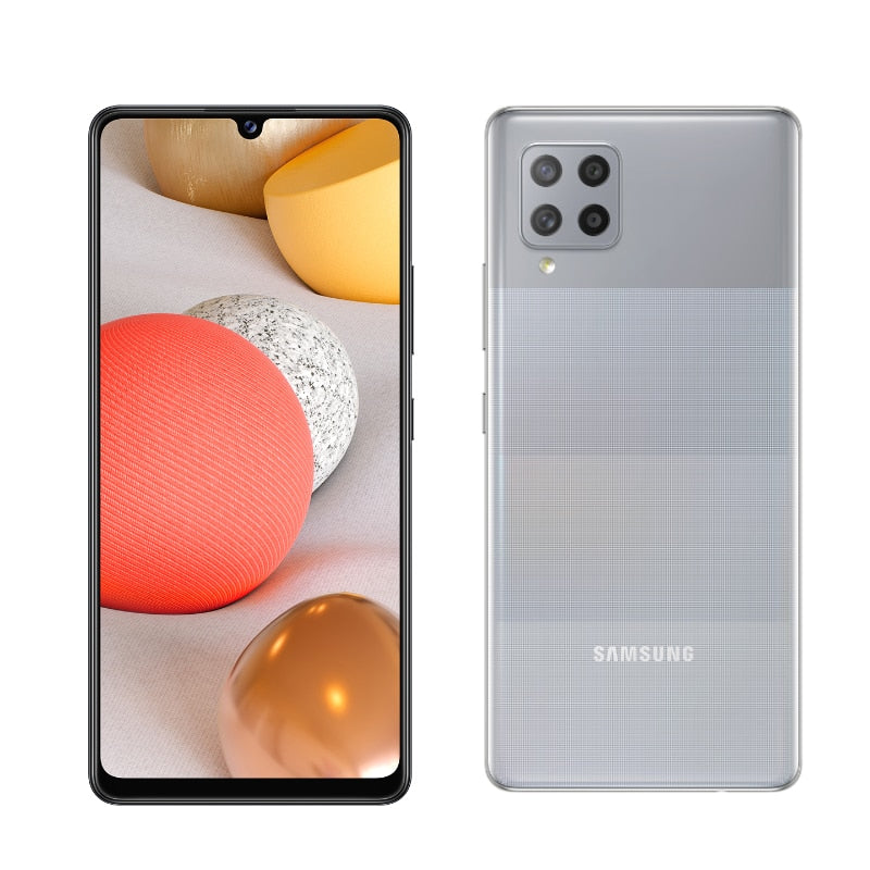 Samsung Galaxy A42 5G front view with Super AMOLED display